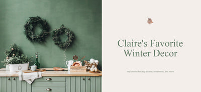 Claire Burke's Favorite Christmas Decor