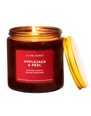 Applejack and Peel Candle evokes the scent of sweet apples, rich vanilla and warm cinnamon spice. Applejack and Peel is a fall scent, reminding you of seasonal traditions and the cozy comforts we can't live without.
