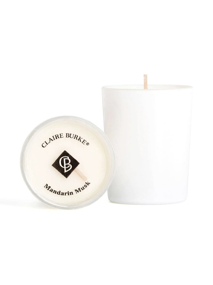 Claire Burke Mandarin Musk Votive Candle 3 oz Scented Candle