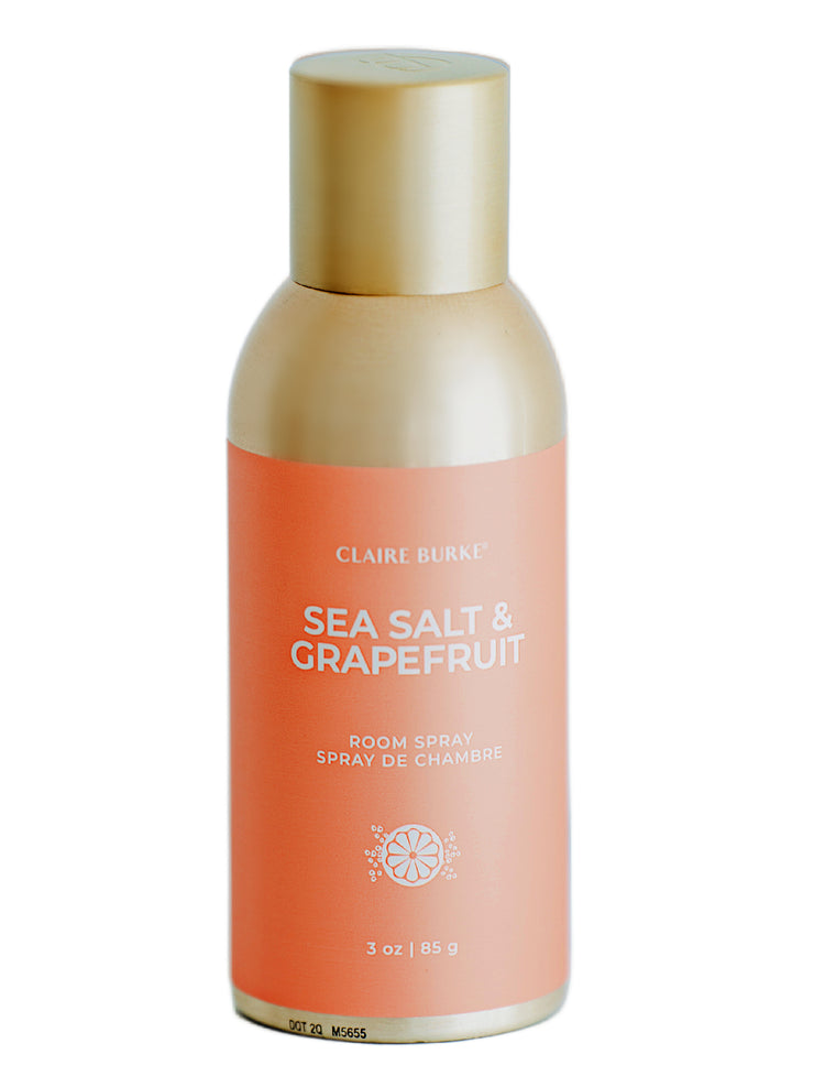 Claire Burke Sea Salt Grapefruit Room Spray