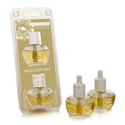 Wild Cotton long lasting home fragrance plugin by claire burke